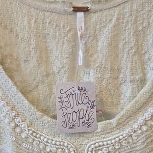 Free People Cream High Low Dress